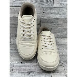 Oliver Cabell Low Top Sneakers Womens US Sz 8 Cream‎ Leather Made in Italy Shoes